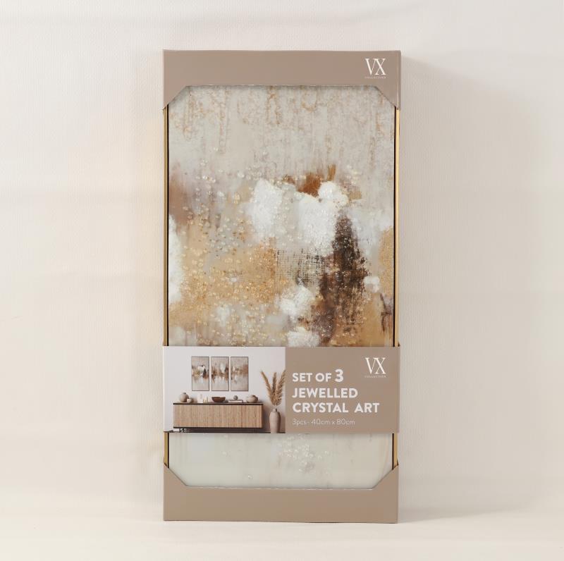 VX Collection-Paintings—Framed wall art——3-40x80cm
