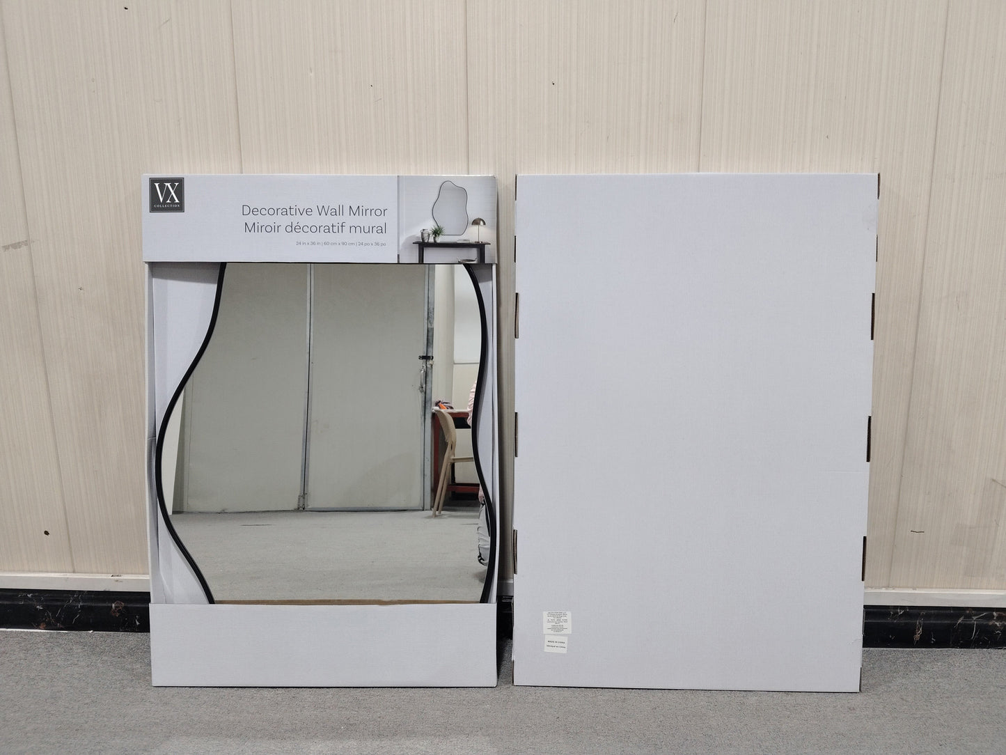 VX-Mirror——MDF Decor Mirror with Tubing——JA07983